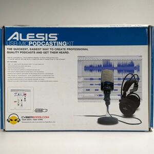 Alesis USB-MIC Podcasting Kit Professional Studio Set AM01 New In‎ Box